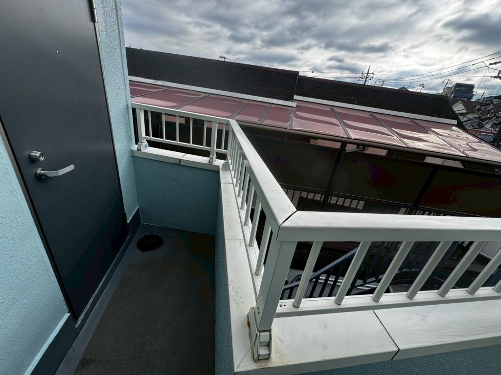 足場解体前検査