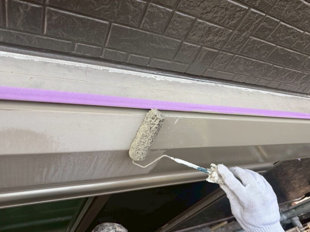 シャッターBOX塗装