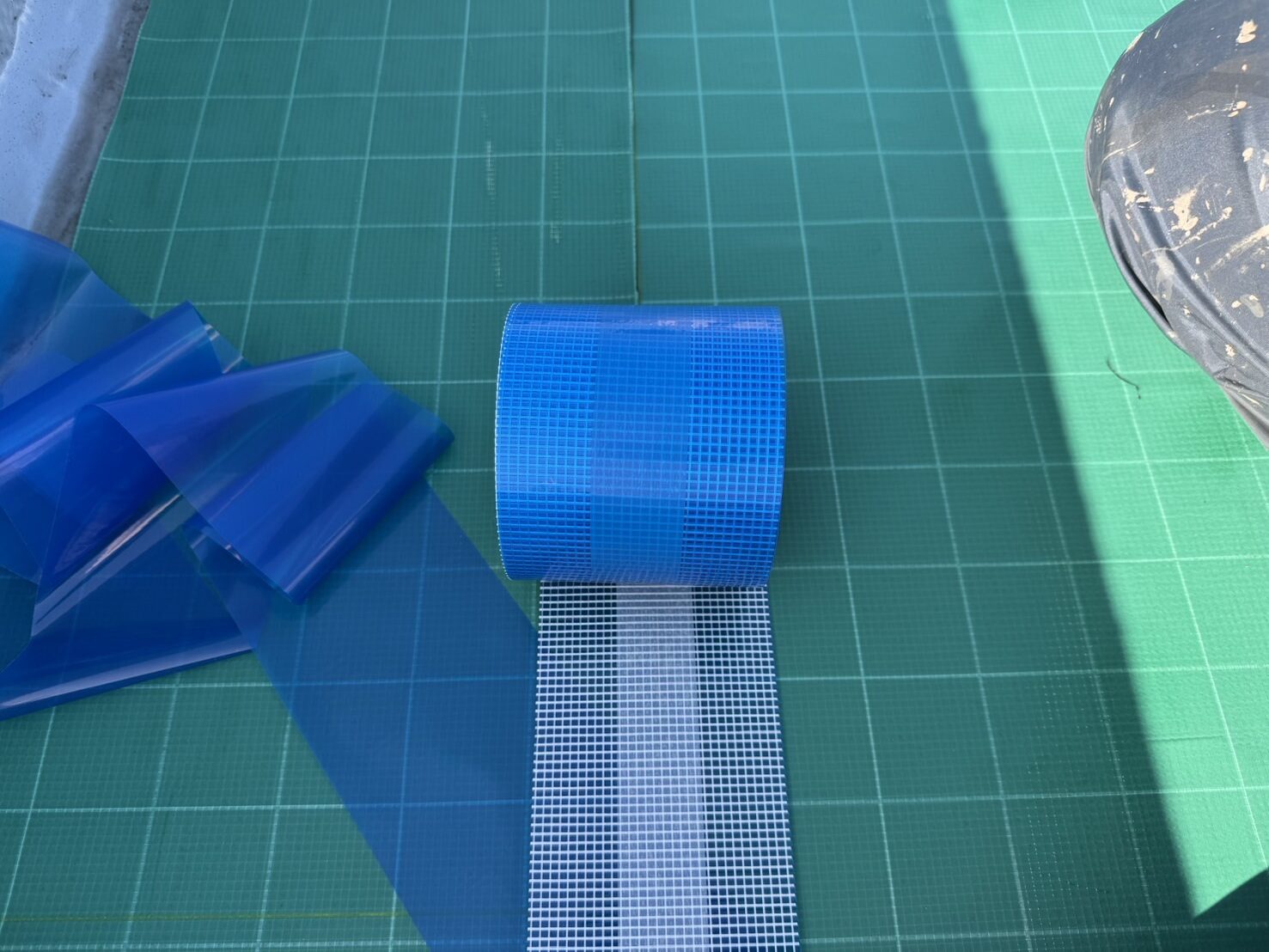 通気緩衝シート敷設