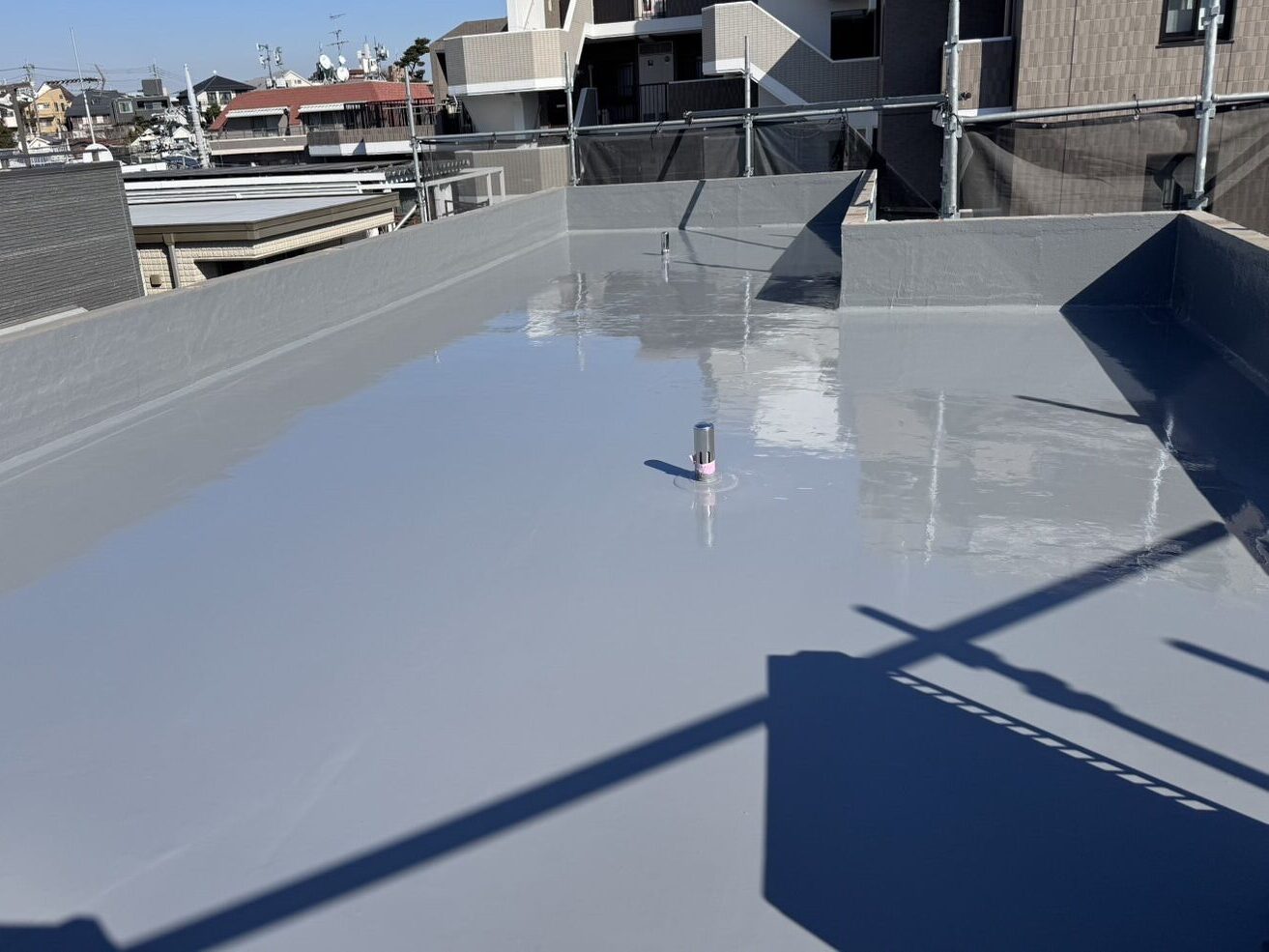 ウレタン防水2回目