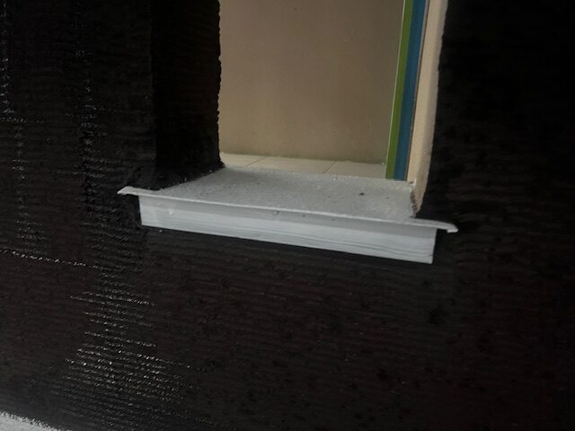 付帯部塗装下塗り