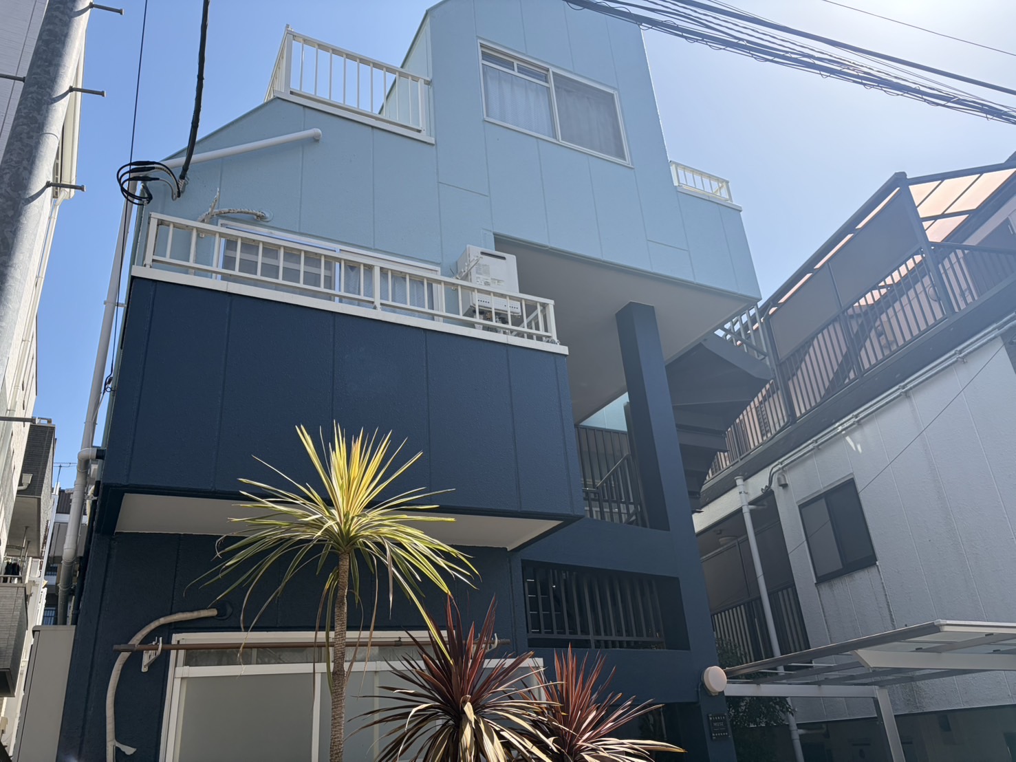 大田区東馬込にてALC外壁アパートの外装メンテナンスを行いました